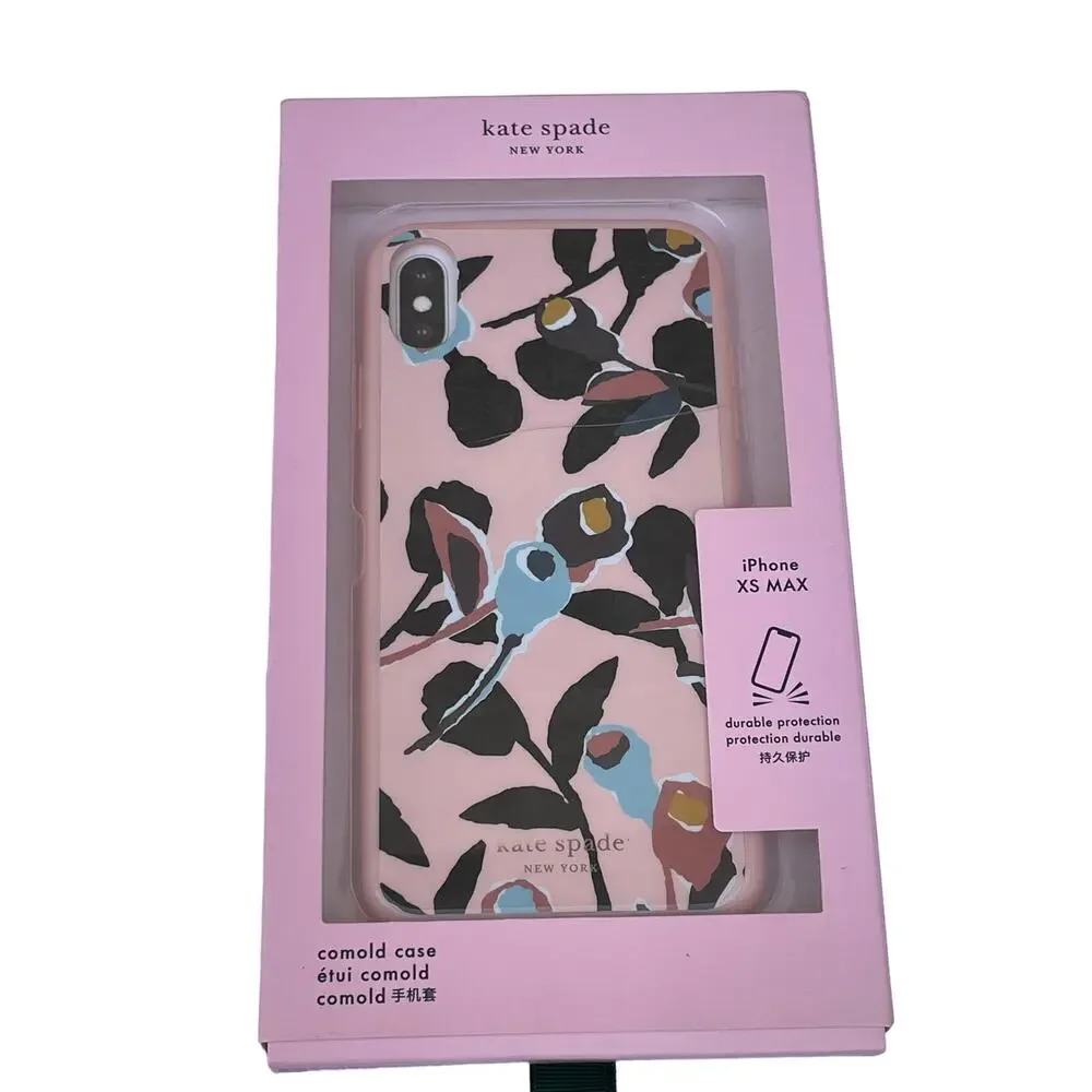 Kate Spade New York Paper Rose iPhone Xs Max Case, Pink Multi